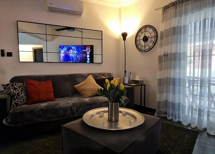 Stylish Olive Tree Garden In Ano Poli *